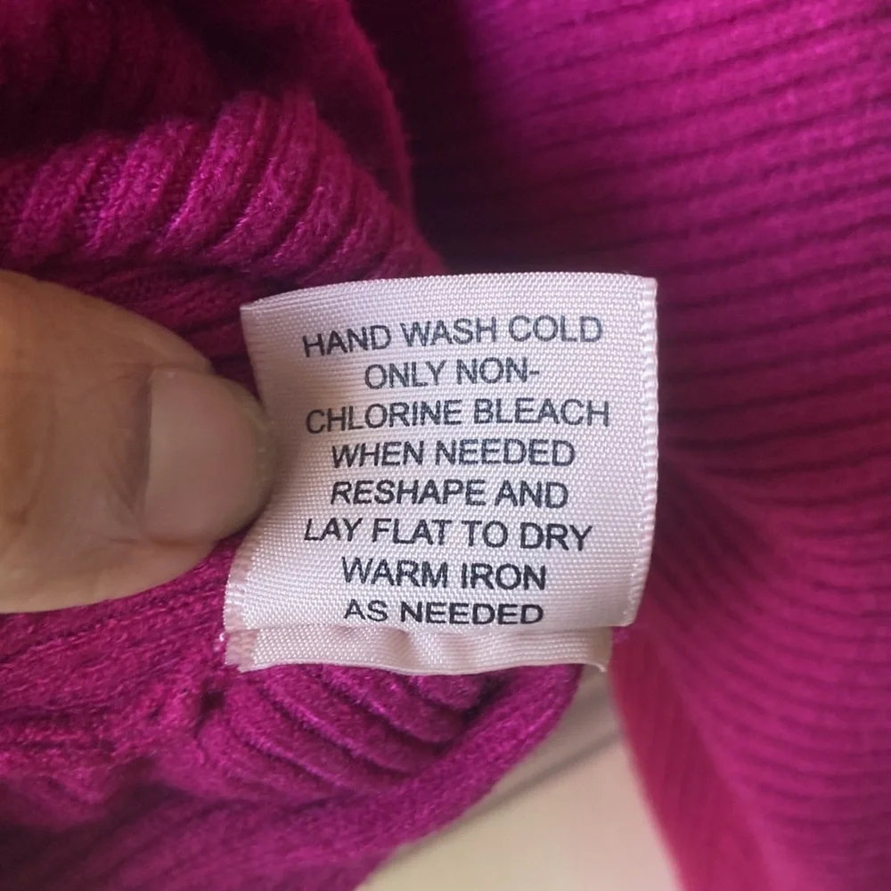 Philosophy Republic Clothing Women’s Knit SweaterHot Pink Crewneck Size 3x - Picture 7 of 7